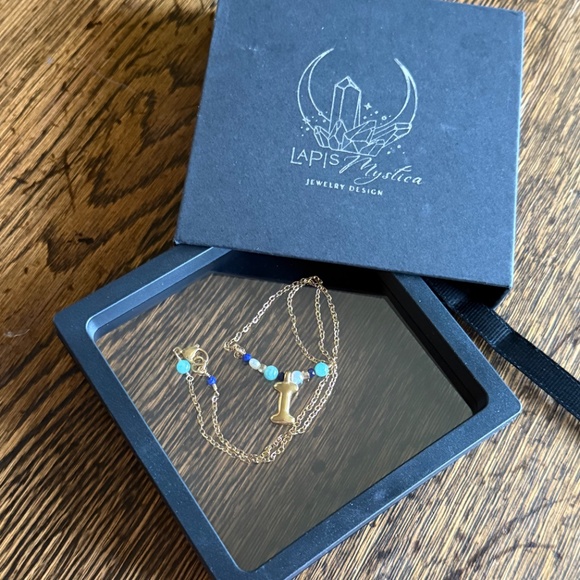 Initial charm necklaces (A-Z) - Picture 4 of 10